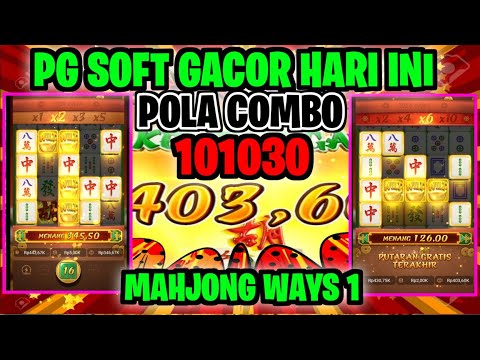 demo slot pg soft mahjong ways 1
